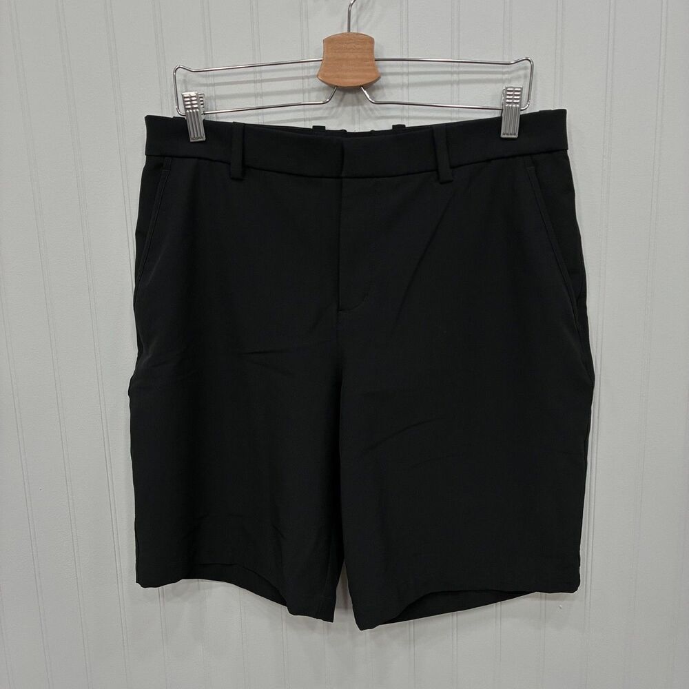 Nike Golf Men's W34 Black Moisture Wicking Dri-Fit 11" Inseam Golf Shorts